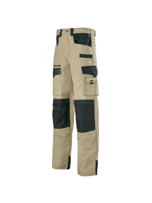 Pantalon De Travail Beige Et Noir Work Attitude A. Lafont 3 Pantalon De Travail Beige Et Noir Work Attitude A. Lafont