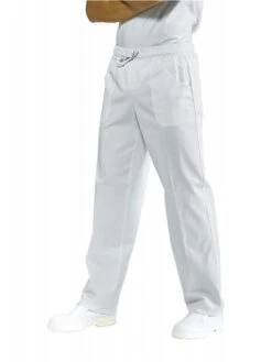 Pantalon De Travail Elastique 5XL, Blanc
