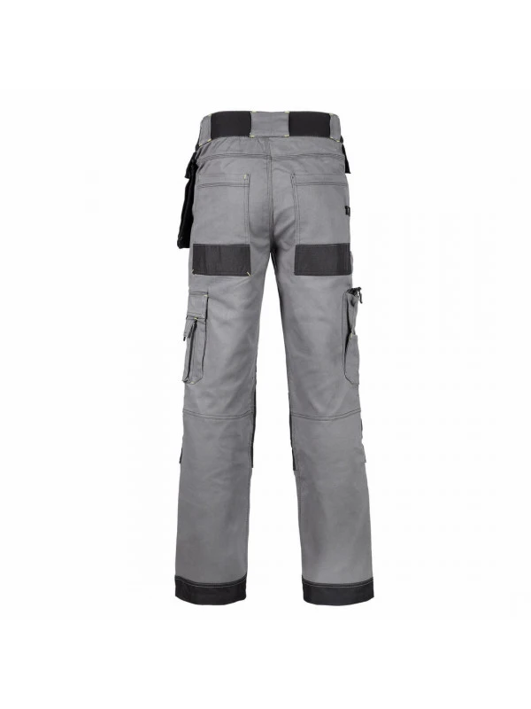 Pantalon De Travail En Coton Stretch Howard Gris Et Noir North Ways 7 Pantalon De Travail En Coton Stretch Howard Gris Et Noir North Ways – Image 5