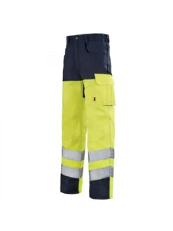 Pantalon Sécurité Pas Cher Hivi Jaune Et Bleu A. Lafont