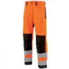 Pantalon De Travail Homme Hivi Orange Fluo Et Noir Star 2 Pantalon De Travail Homme Hivi Orange Fluo Et Noir Star -Travail Professionnels Vêtements Magasin pantalon de travail haute visibilite homme orange fluo noir star