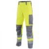 Pantalon De Travail Hivi Jaune Fluo Et Gris Acier Mars