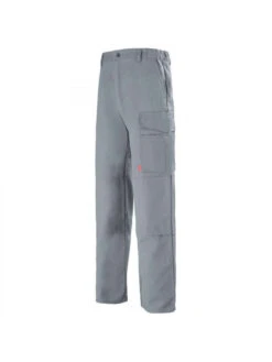 Pantalon De Travail Homme Gris Acier