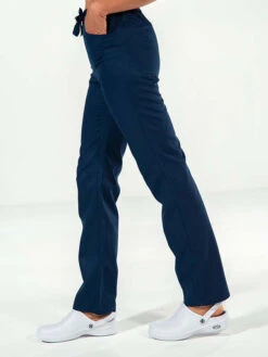 Pantalon Médical Femme Bleu Marine Juliette -Travail Professionnels Vêtements Magasin pantalon femme bleu marine juliette 2
