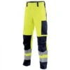 Pantalon De Travail Protect Hivi Jaune Fluo Et Bleu Marine Lafont 1 Pantalon De Travail Protect Hivi Jaune Fluo Et Bleu Marine Lafont -Travail Professionnels Vêtements Magasin pantalon haute visibilite jaune fluo bleu marine protect hivi a lafont