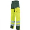 Pantalon Sécurité Haute Visibilité Jaune Hivi Et Vert -Travail Professionnels Vêtements Magasin pantalon haute visibilite jaune hivi et vert pupil