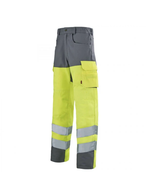 Pantalon De Travail Haute Visibilité Pas Cherjaune Hivi Et Gris Acier 3 Pantalon De Travail Haute Visibilité Pas Cherjaune Hivi Et Gris Acier