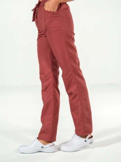 Pantalon Médical Femme Cassis Juliette -Travail Professionnels Vêtements Magasin pantalon medical femme cassis juliette 2