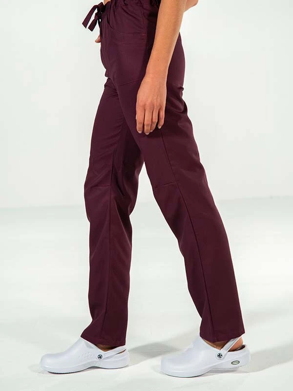 Pantalon Médical Femme Prune Juliette 5 Pantalon Médical Femme Prune Juliette – Image 3