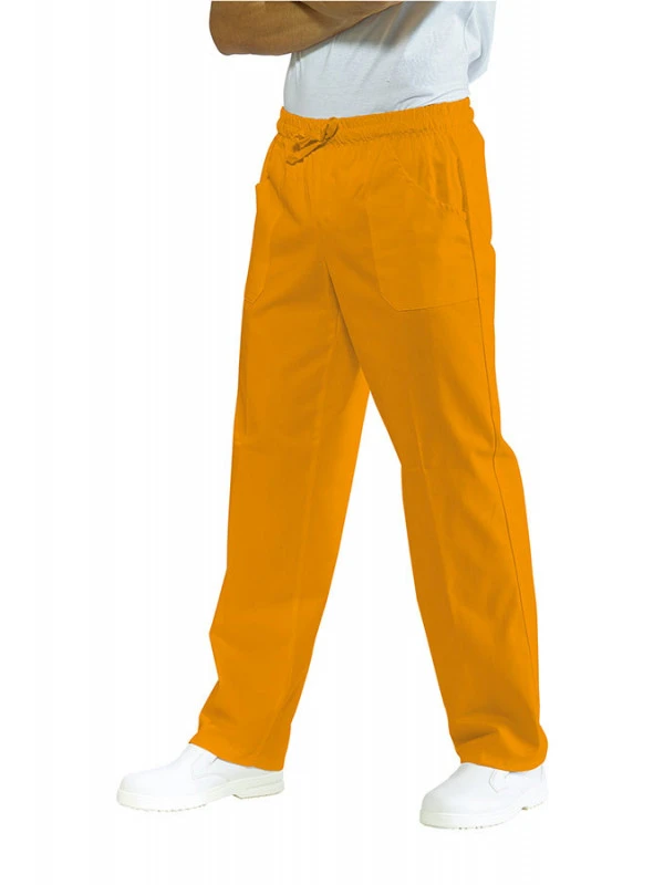 Pantalon Médical MixteTaille Elastique Abricot 4 Pantalon Médical MixteTaille Elastique Abricot – Image 2