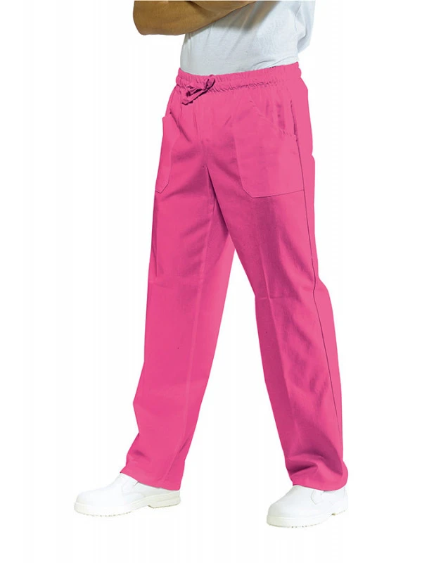 Pantalon Médical Mixte Taille Elastique Fuchsia 4 Pantalon Médical Mixte Taille Elastique Fuchsia – Image 2