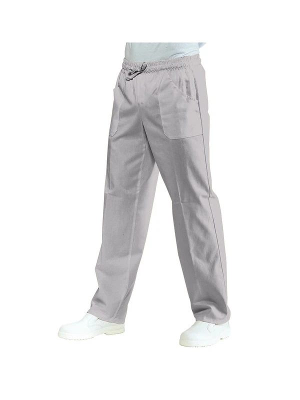 Pantalon Médical MixteTaille Elastique Gris 3 Pantalon Médical MixteTaille Elastique Gris