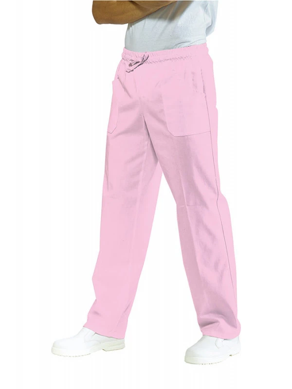 Pantalon Médical Mixte Taille ElastiqueRose 4 Pantalon Médical Mixte Taille ElastiqueRose – Image 2