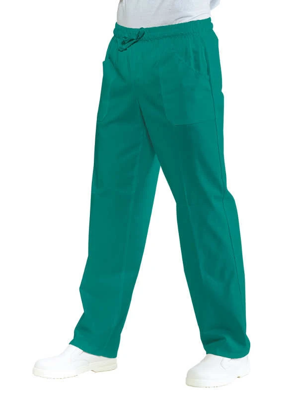 Pantalon Médical Mixte Taille Elastique Vert 4 Pantalon Médical Mixte Taille Elastique Vert – Image 2