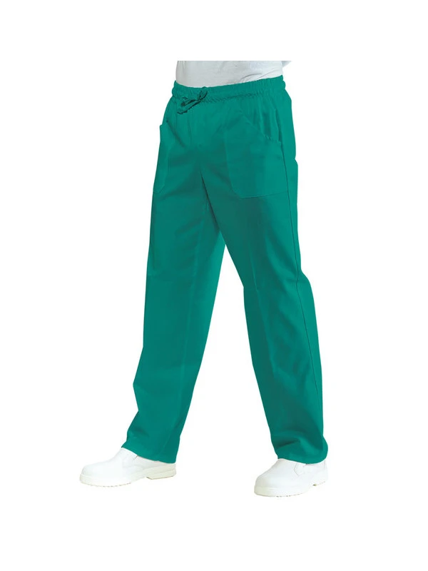 Pantalon Médical Mixte Taille Elastique Vert 3 Pantalon Médical Mixte Taille Elastique Vert