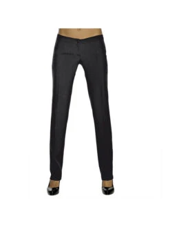 Pantalon Slim Femme Noir -Travail Professionnels Vêtements Magasin pantalon slim femme noir 1