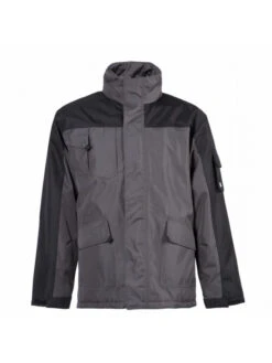 Parka De Travail Imperméable Oxford Gris/noir North Ways