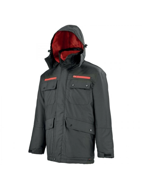 Parka De Travail Noir Work Attitude Hiver Lafont 3 Parka De Travail Noir Work Attitude Hiver Lafont