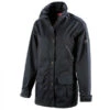 Parka Femme Noir Confort