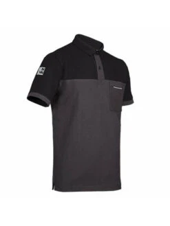 Polo De Travail Homme Carlson Gris Et Noir North Ways 11 Polo De Travail Homme Carlson Gris Et Noir North Ways -Travail Professionnels Vêtements Magasin polo de travail homme carlson gris et noir north ways 4
