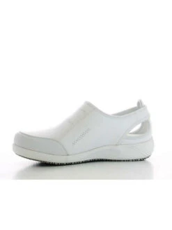 Sabot Médical En Cuir Blanc Lilia Oxypas 10 Sabot Médical En Cuir Blanc Lilia Oxypas -Travail Professionnels Vêtements Magasin sabot medical en cuir blanc lilia oxypas 3