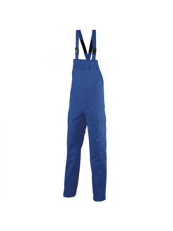 Salopette Bleu De Travail à Bretelles Attache Automatique