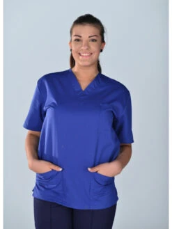 Casaque Bleu Manches Courtes Chad