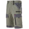 Short De Travail Kaki Et Gris Crusher Adolphe Lafont