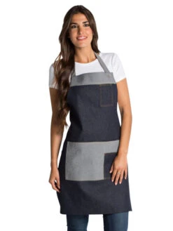 Tablier à Bavette Jeans Denim