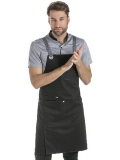 Tablier à Bavette Mixte à Poches