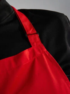 Tablier Bavette De Service Mixte Rouge ANDREA 11 Tablier Bavette De Service Mixte Rouge ANDREA -Travail Professionnels Vêtements Magasin tablier bavette de service mixte rouge andrea 4