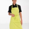 Tablier Bavette De Service Mixte Vert Pistache ANDREA