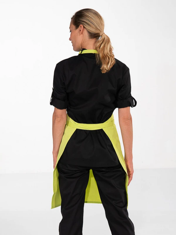 Tablier Bavette De Service Mixte Vert Pistache ANDREA 5 Tablier Bavette De Service Mixte Vert Pistache ANDREA – Image 3