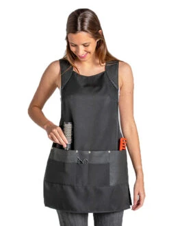 Tablier De Coiffure Multipoches Noir