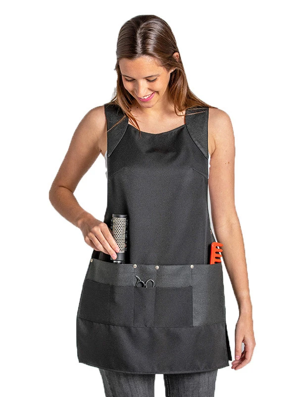 Tablier De Coiffure Multipoches Noir 3 Tablier De Coiffure Multipoches Noir