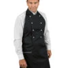Tablier De Cuisine Unisexe Noir Et Blanc Isacco 1 Tablier De Cuisine Unisexe Noir Et Blanc Isacco -Travail Professionnels Vêtements Magasin tablier de cuisine unisexe noir et blanc isacco