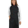 Tablier De Cuisine Unisexe Noir Et Rouge Isacco 1 Tablier De Cuisine Unisexe Noir Et Rouge Isacco -Travail Professionnels Vêtements Magasin tablier de cuisine unisexe noir et rouge isacco