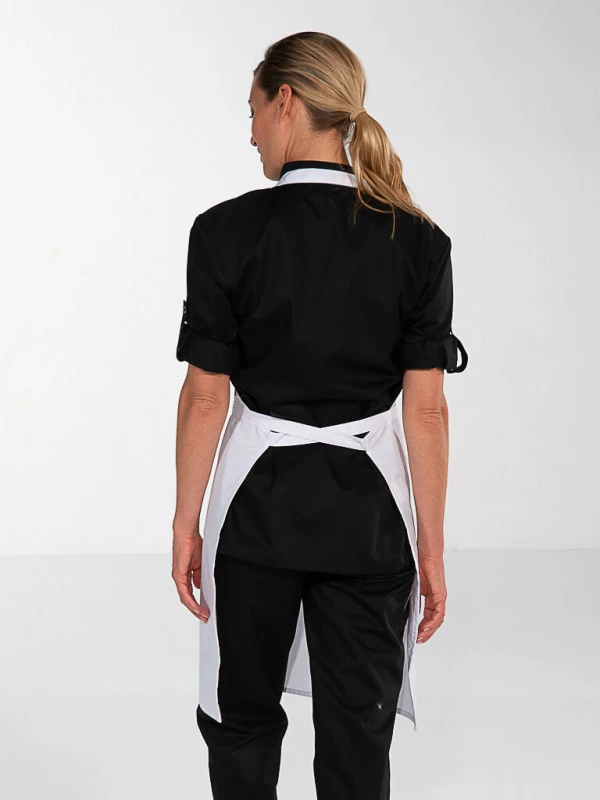 Tablier De Service Blanc Mixte ANDREA 4 Tablier De Service Blanc Mixte ANDREA – Image 2