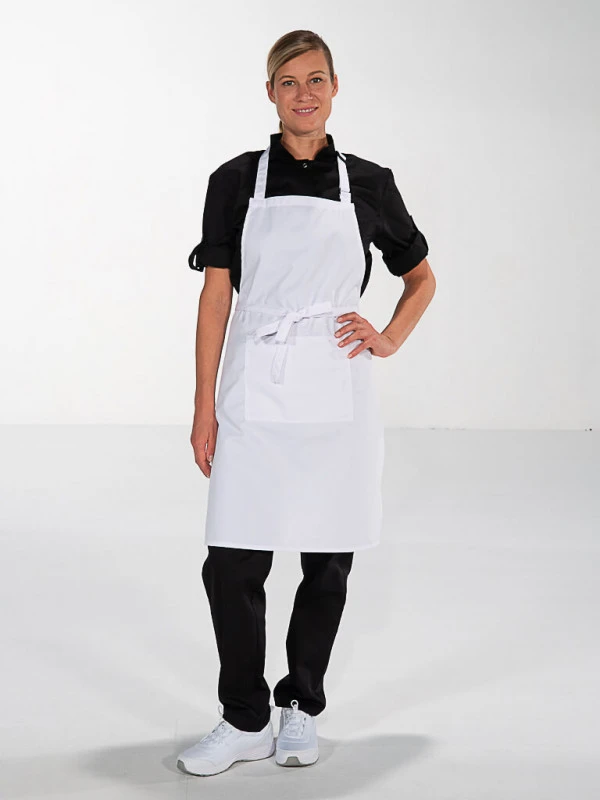 Tablier De Service Blanc Mixte ANDREA 6 Tablier De Service Blanc Mixte ANDREA – Image 4