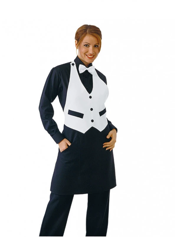 Tablier Garçon De Café Garçon Blanc Noir 4 Tablier Garçon De Café Garçon Blanc Noir – Image 2