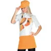 Tablier Lollipop Abricot -Travail Professionnels Vêtements Magasin tablier lollipop abricot