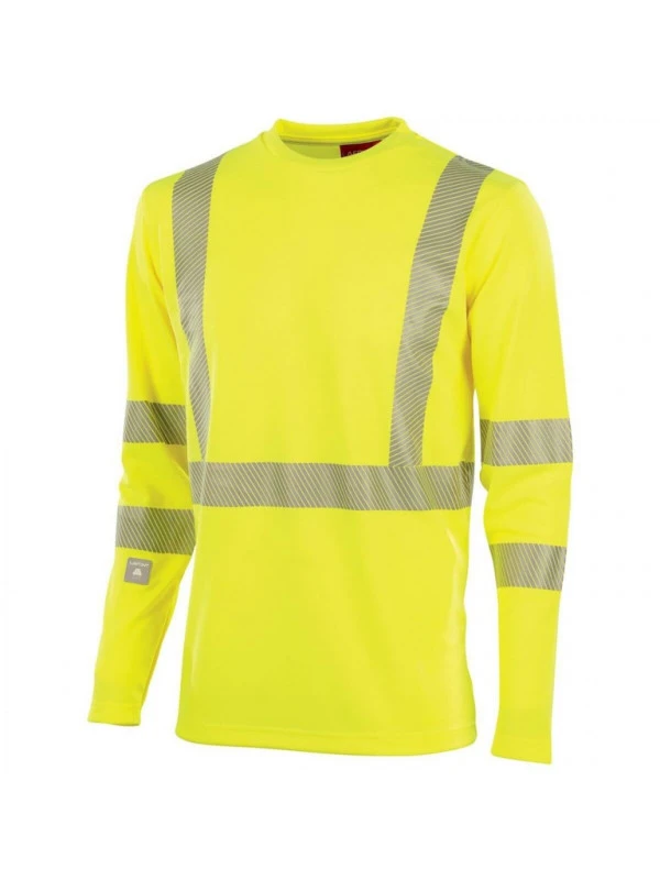 Tee-shirt De Travail Haute Visibilité Jaune Hivi Signal 3 Tee-shirt De Travail Haute Visibilité Jaune Hivi Signal