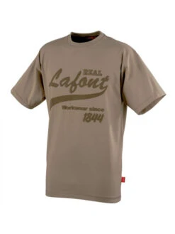 Tee-shirt Manches Courtes Beige Nikan