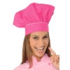 Toque De Chef Cuisinier Femme Fuschia 2 Toque De Chef Cuisinier Femme Fuschia -Travail Professionnels VĂȘtements Magasin toque de chef cuisinier femme fuschia