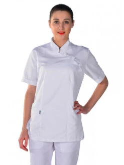 Tunique Blanche Esthéticienne Vendome, Tissu Super Dry