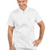 Tunique Blanche Pharmacien Manches Courtes Isacco 2 Tunique Blanche Pharmacien Manches Courtes Isacco -Travail Professionnels Vêtements Magasin tunique blanche pharmacien manches courtes isacco