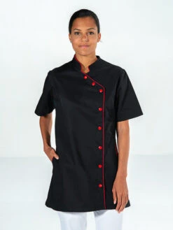 Tunique Esthéticienne Asymétrique Odile Noir