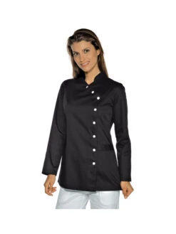 Tunique Estheticienne Manches Longues Nizza Noire