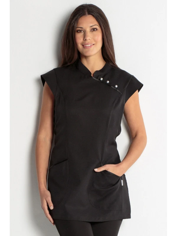 Tunique Esthéticienne Noire 4 Tunique Esthéticienne Noire – Image 2