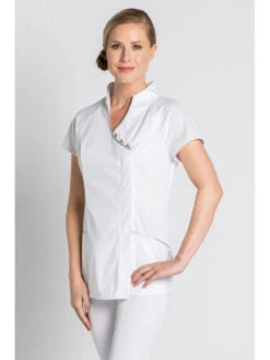 Tunique Esthéticienne Stretch, Oriental Look -Travail Professionnels Vêtements Magasin tunique estheticienne stretch oriental look 2